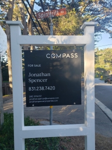 compass sign post